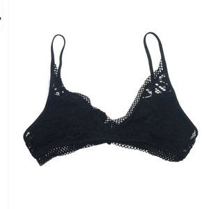 Becca Swimsuit Bikini Top Lace Triangle Top - Tie Back